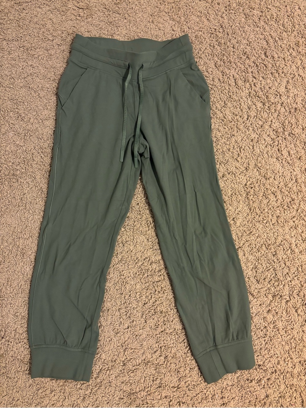 lululemon athletica Olive Green Track Joggers